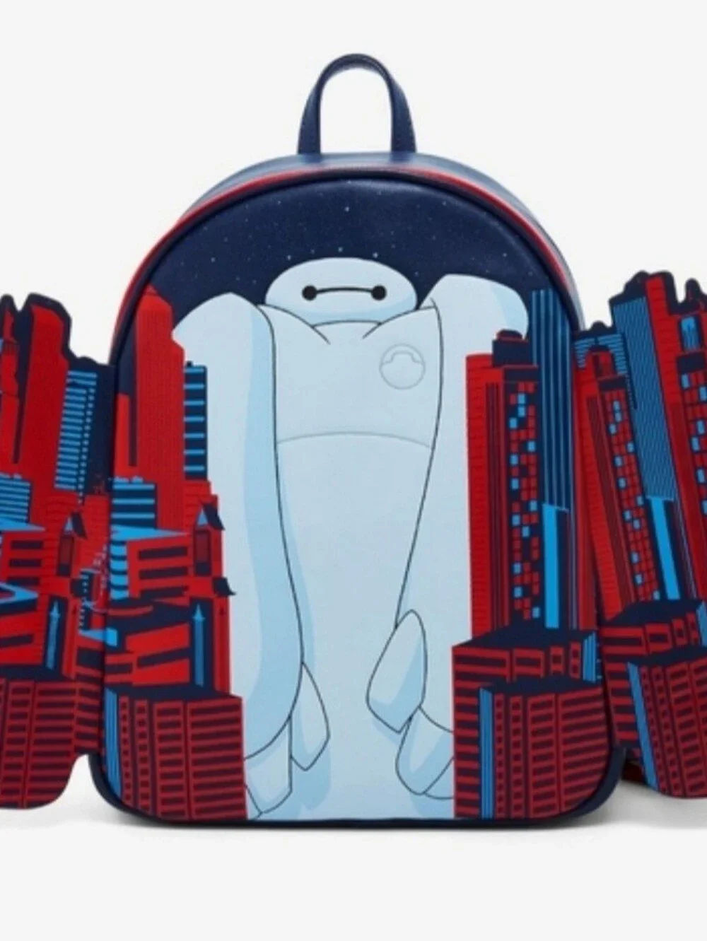 Loungefly Baymax Big Hero 6 City Backpack and Cardholder